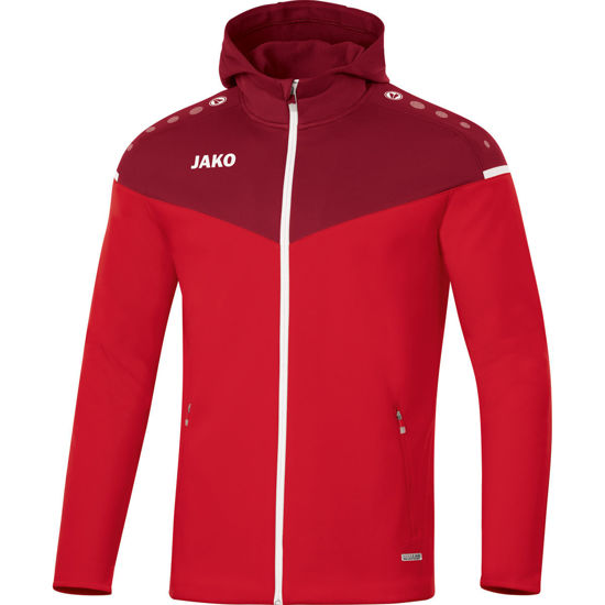 Afbeeldingen van JAKO Jas met kap Champ 2.0 rood/wijnrood (6820/01) - SALE